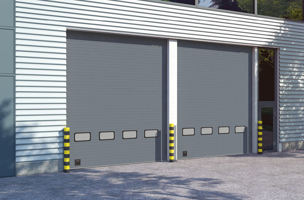 SEKČNÍ PRŮMYSLOVÁ VRATA ISD01 S&nbsp;MECHANISMEM TORZNÍCH PRUŽIN
